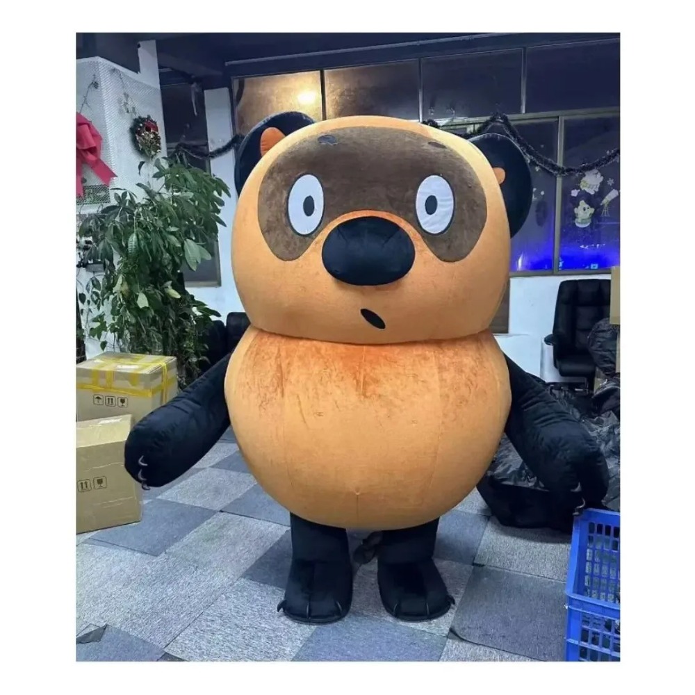 Halloween Costume Adult - Inflatable Bear Mascot Costume Cospaly Suit