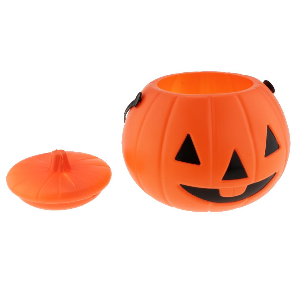 Halloween Candy Bucket Pumpkin - Pumpkin Lantern Halloween 评论和价格
