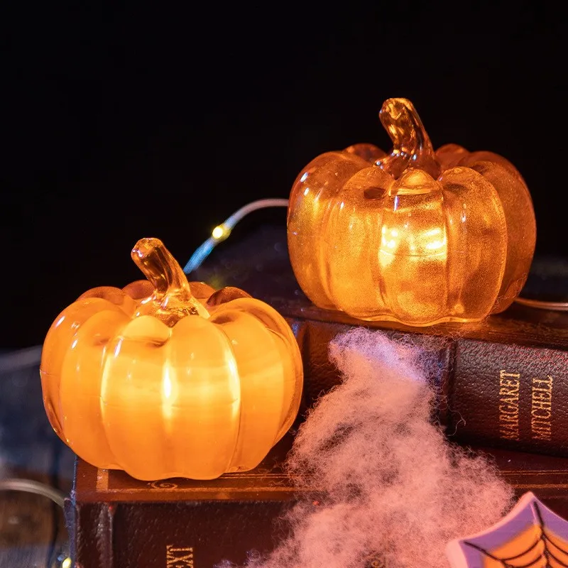 1-10PCS Halloween LED Pumpkin  - Halloween Pumpkin Decor Led 评论和价格