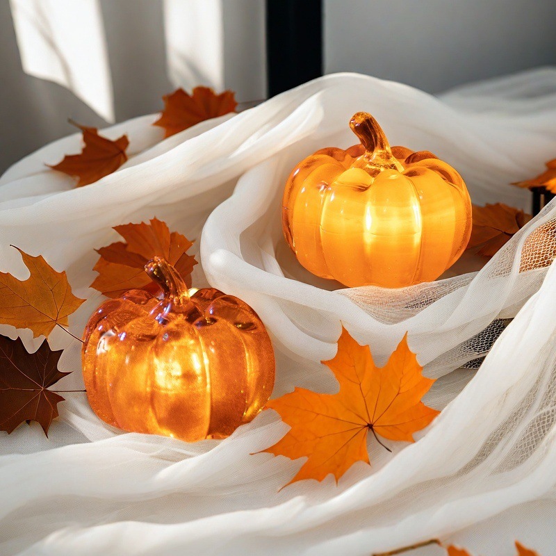 1-10PCS Halloween LED Pumpkin  - Halloween Pumpkin Decor Led 评论和价格
