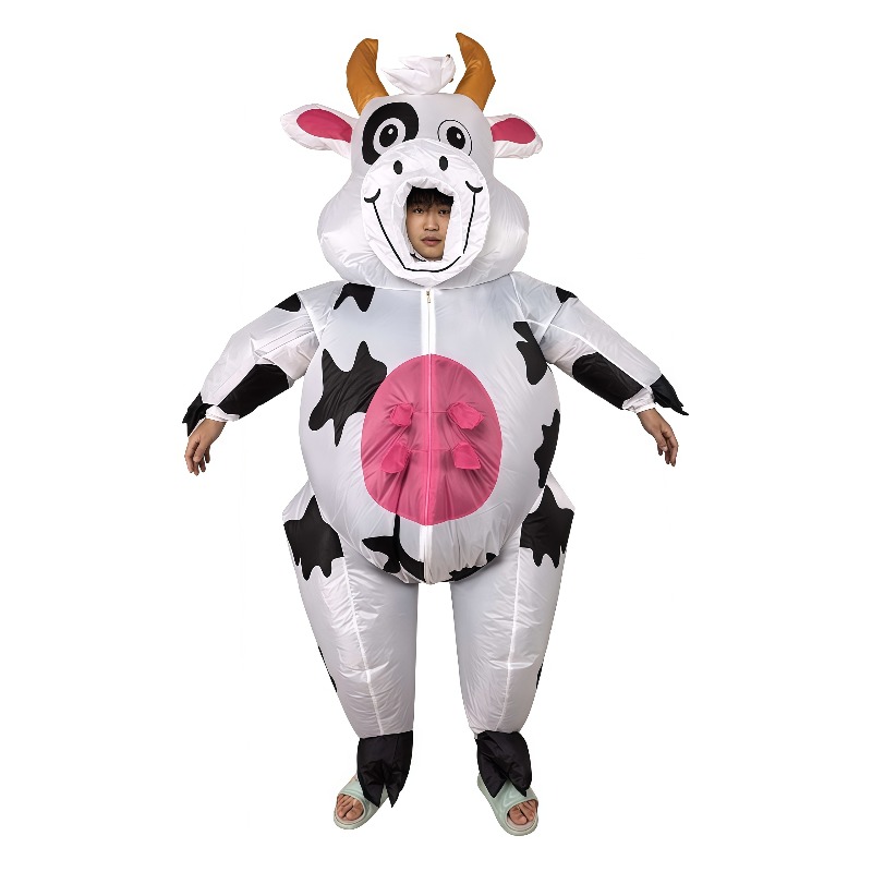 Adult Cow Inflatable Costume F - Halloween Costume Adult 评论和价格