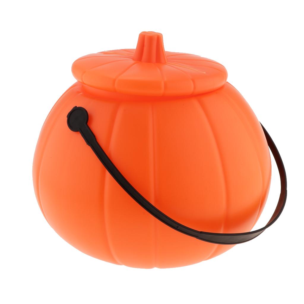 Halloween Pumpkin Candy Pot Pl - Pumpkin Lantern Halloween 评论和价格