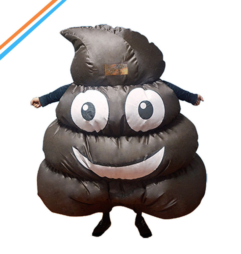 Adult Funny Inflatable Poo Cos - Halloween Costume Adult 评论和价格