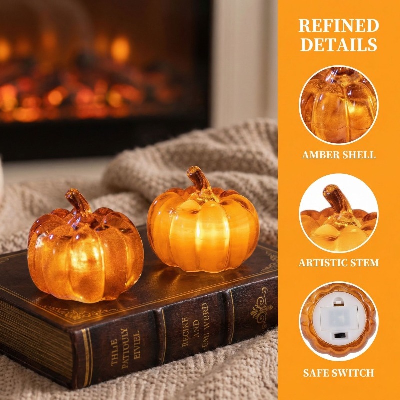 Cross-border new Halloween dec - Halloween Pumpkin Decor Led 评论和价格