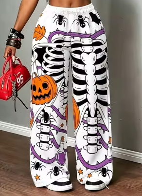 Halloween Cartoon Skeleton Pum - Pumpkin Lantern Halloween 评论和价格