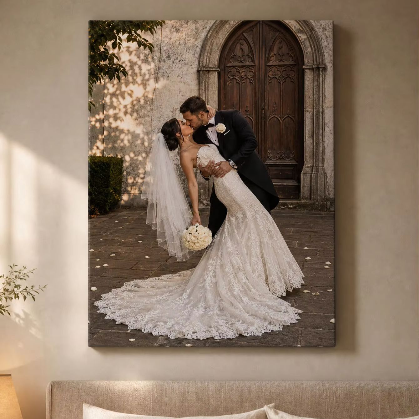 Custom Photo Canvas Print, Per - Halloween Party Supplies 评论和价格