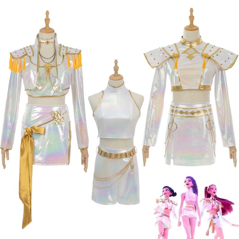Cosplay Costume PU Leather Whi - Halloween Costume Kids 评论和价格