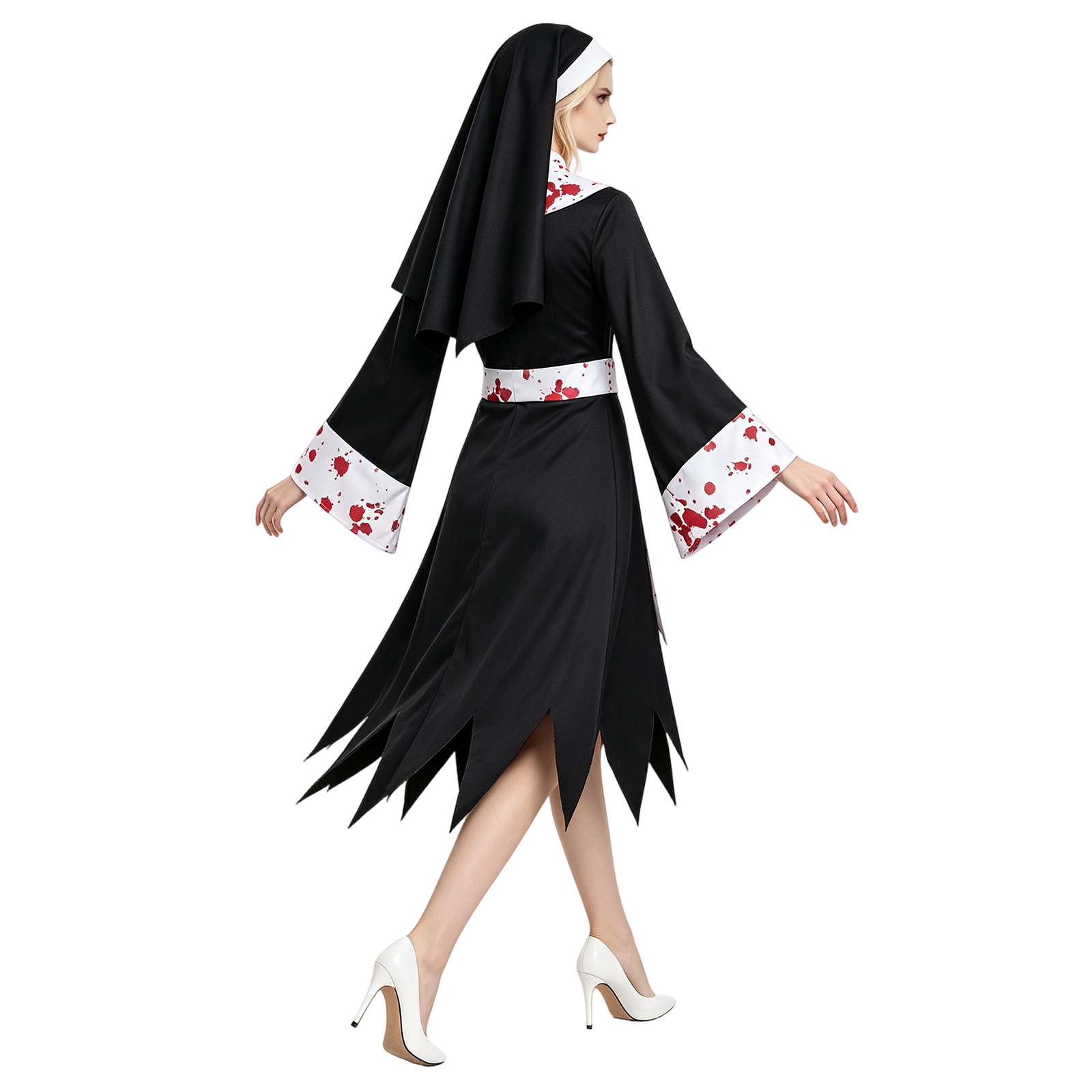 Women Kids Halloween Scary Dar - Halloween Costume Kids 评论和价格