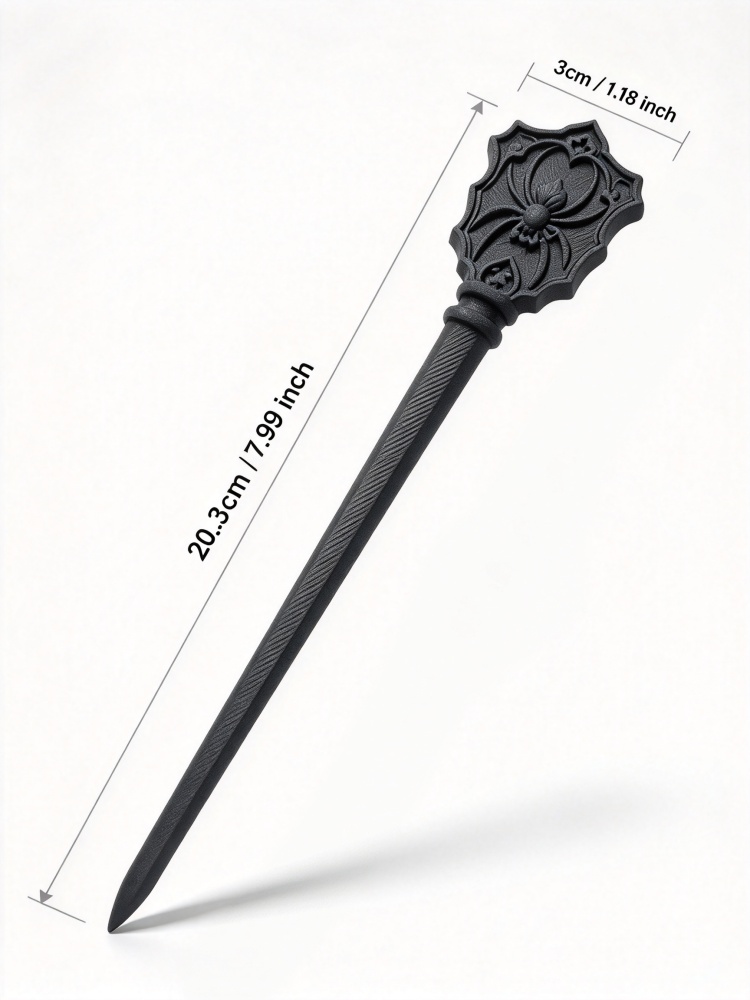 3D Printed Black Spider Gothic - Spider Web Halloween Decoration 评论和价格