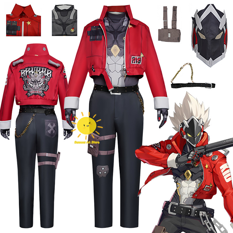 Game Billy Cosplay Zenless Zon - Halloween Costume Kids 评论和价格
