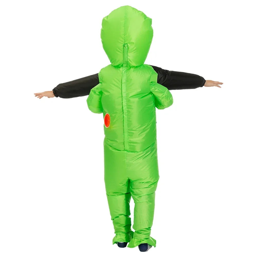 Men Women Funny Alien Blow Up  - Halloween Costume Adult 评论和价格