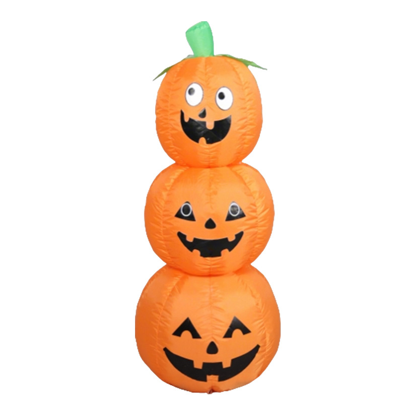 1.2M Stackable Halloween Infla - Halloween Pumpkin Decor Led 评论和价格