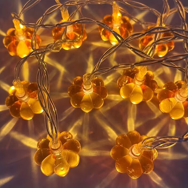 59/118in 10/20LED Halloween Or - Halloween Led String Lights Orange 评论和价格