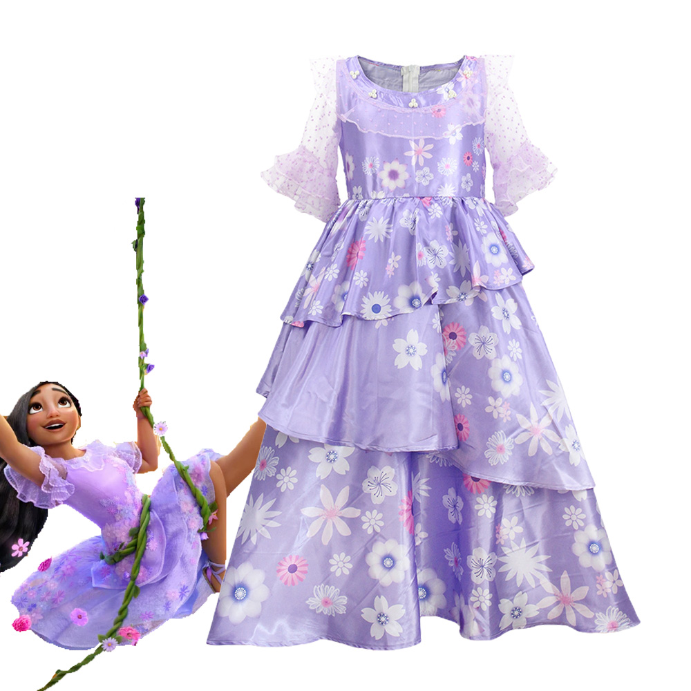 Anime Movie Isabela Madrigal C - Halloween Costume Kids 评论和价格